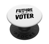 Future Voter Enthusiast Empowering Youth Voting PopSockets Adhesive PopGrip