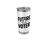 Future Voter Enthusiast Empowering Youth Voting Stainless Steel Insulated Tumbler