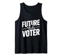 Future Voter Enthusiast Empowering Youth Voting Tank Top