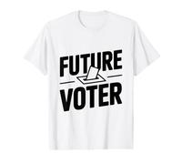 Future Voter Enthusiast Empowering Youth Voting Value Graphic T-Shirt