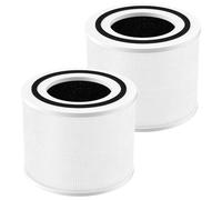 Future Way Core P350 Air Purifier Replacement Filter for LEVOIT, 3-in-1 True HEPA, High-Efficiency Activated Carbon, Part# Core P350-RF, White, 2 Pack Y