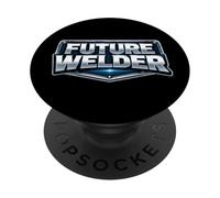 Future Welder Boys Kids Child Son Cool Badge Welding PopSockets Adhesive PopGrip