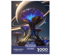 Future World 1000 Pieces Jigsaw Adults Fun Challenging Creative Gift Adults for Kids Beautiful Decoration Jigsaw 38x26cm/1000pcs