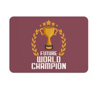 Future World Champion Sport Ambition Flexible Cork Backed Placemat Red 39.5 x 28.5 cm