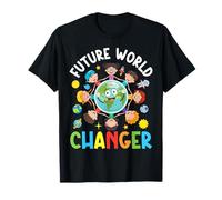 Future World Changer Nursery Space Kids Planet T-Shirt