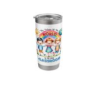 Future World Classroom Educator Appreciation Stainless Steel Insulated Tumbler