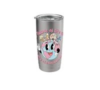Future World Classroom Teacher School Graphic Design Stainless Steel Insulated Tumbler