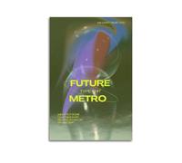 Future X Metro Boomin We Don't Trust You Print Album Cover Signed Limited , Music Album Cover ,Pop Hip Hop Rap Singer Star Music Poster Aesthetic Canvas Wall Art for Girl And Boy Teens Dorm Decor 16x2