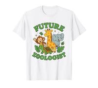 Future Zoologist Kids Funny Zoo Keeper Cute Zoology Students T-Shirt