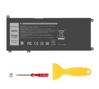 FUTUREBATT Laptop Battery for Dell Inspiron 7570 7577 7586 7773 7778 7779 7786 Latitude 3000 3380 Vostro 33YDH W7NKD 15.2V 56Wh