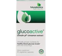 FutureBiotics, GlucoActive, Cinnulin PF Cinnamon Extract, 60 Veggie Caps
