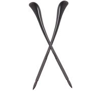FUTUREORYY 1 Pair Yangqin Mallets Dulcimer Wood Hammer Sticks Ebony Material Large Size Musical Instrument Accessories for Folk and World Music Practice