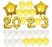 FUTUREORYY 1 Set Graduation Party Balloons Balloon Decorations for Year Celebrations for Creating Memorable Moments Premium and Foil Materials Pack
