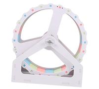 FUTUREORYY 1 Set Large Hamster Running Wheel Self Assembly Exercise for Guinea Pigs Hedgehogs Pets Smooth Edges for for Active Pets