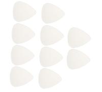 FUTUREORYY 10 Pcs Transparent Guitar Picks Light Bass Plectrum Simple Design Portable for Acoustic and Electric Guitar Players