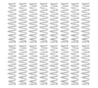 FUTUREORYY 100pcs Garden Clippers Springs Replacement for Hand Pruners, Pruning Shears Trimming Scissors Spring Part Compatible Gardening Tools Accessories