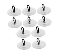 FUTUREORYY 10pcs 5.5cm Copper Finger Cymbals for Boys and Girls, Mini Percussion Instrument Set for Rhythm and Belly Dance Party, Silver Tone Hand Cymbals Suitable for Beginners and Children