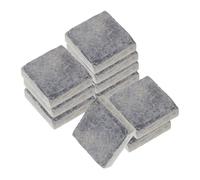 FUTUREORYY 10pcs Natural Rock Slices for Turtle Tank Decoration Realistic Aquarium Landscape Stones for Tortoise Habitat and Fish Tank Landscaping