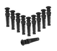 FUTUREORYY 10pcs Nylon Cable Gland Cord Grip Adjustable Strain Relief Connector Joints for Wire Industrial Automation Twist Resistant