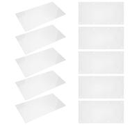 FUTUREORYY 10pcs Pet Cage Board Plastic Panels for Rabbit Hamster Guinea Pig Litter Splash Guard Cage Liner Side Lining