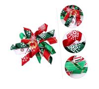 FUTUREORYY 10pcs Pet Headdress Set Puppy Hair Bows Small Dog Accessories Pet Grooming Hair Bow For Dogs Christmas Tie Christmas Temporary Cat Colorful Polyester
