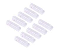 FUTUREORYY 10pcs Portable Washable Lint Rollers Sticky Dust Removers Mini Household Fabric Hair Remover for Clothes Pet Hair Travel Use Random Color