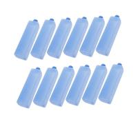 FUTUREORYY 12pcs Reusable Ice Packs Small Ice Packs for Air Conditioner Fan Cooling Crystals Box Freezer Blocks Reusable Container for Home Camping Outdoor Lunch Bag