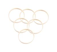FUTUREORYY 15pcs Bamboo Dreamcatcher Rings DIY Craft Hoop Frames for Wall Hangings Smooth Bamboo Hoops for Handmade Dream Catchers Mandalas Macrame and Jewelry Making
