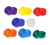 FUTUREORYY 15pcs Pedal Foot Nail Caps for Guitar Effect Pedal Foot Switch Button Covers Instrument Protection Caps Electric Guitar Accessories Use during Practice Sessions Random Color