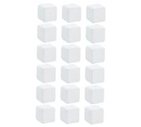 FUTUREORYY 18Pcs Portable Reptile Calcium Blocks Convenient Mineral Supply for Turtles Aquatic Pets and Snails Wear Resistant Design for Easy Serving and Water Stability