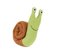 FUTUREORYY 1pc Dog Slow Feeder Snail Interactive Pet Food Dispenser for Sniffing Chewing and Durable Green for Engaging Playtime