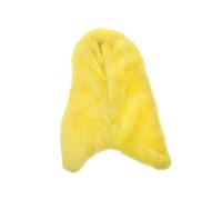 FUTUREORYY 1pc Parrot Cage Snuggle Hut Cozy Corner Bird Blanket House for Parakeet Soft and Warm Winter Shelter Removable and Washable Bird Cage Accessory Lemon