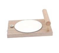 FUTUREORYY 1Pc Parrot Mirror Fun Pet Bird Accessory for Cage for Parrots Birds to Reduce Loneliness Provides Essential Physical Activity Entertainment