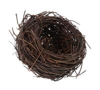 FUTUREORYY 1PC Vivid Decorative Woven Bird Nest Craft for Garden Decor Realistic Birds Nest Ornament for Outdoor Spaces and Courtyard Layouts Handmade Rustic Styling