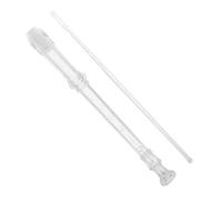 FUTUREORYY 1set Transparent Recorder for Boy Girl Wind Instrument Safe Stylish Design Sound for Music Learning for Beginners Students