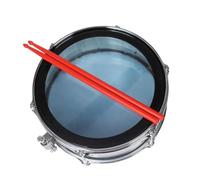 FUTUREORYY 2 Pairs Nylon Drumsticks Red Color Percussion Accessories Comfortable for Beginners and Suitable for Practice Bars and Concerts