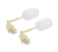 FUTUREORYY 2 Pcs Adjustable Plastic Float Ball Valve for Livestock Water Tanks Automatic Water Level Control Valve for Cattle Pig Sheep Horse Troughs Overflow Prevention