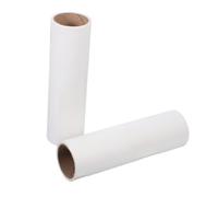 FUTUREORYY 2 Rolls Sticky Lint Roller Replacement Refills Each High Adhesion Pet Hair Remover for Clothes Furniture Bedding Quick Tear Off Sticky Paper for Efficient Hair and Dust Removal