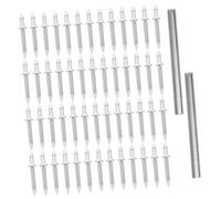 FUTUREORYY 200pcs Double Ended Small Head Nails with Installation Sleeves for Picture Hanging Kit Double Head Skirting Board Trim Nails No Trace Seamless Fixation for Baseboards and Carpentry