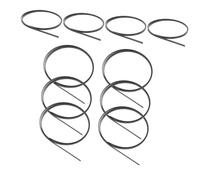 FUTUREORYY 20pcs Black Abs Purfling Strip Binding Strips for Classical Guitar and Ukulele, Decorative Plastic Edge Trim with Good Stability, for Repair and DIY Musical Instrument Accessories