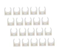 FUTUREORYY 20pcs Dc Motor Mounting Brackets Plastic Motor Holders for Electric Mounting Clamps for Robotics Automation DIY Projects