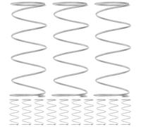 FUTUREORYY 20pcs Stainless Steel Toilet Flush Spring and Tank Cover Push Button Spring, Compression Coil for Toilet Cistern Replacement Parts, Bathroom DIY Repair Maintenance