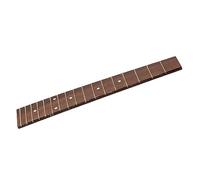 FUTUREORYY 23-inch Ukulele Fingerboard Rosewood Finger Plate 17 Frets Ukulele Fretboard Replacement Part for Repair and Playability Enhancement