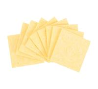 FUTUREORYY 25pcs High Temperature Solder Tip Cleaning Sponges Soldering Sponges Thick 6mm When Wet Heat Resistant