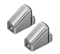 FUTUREORYY 2pcs Adjustable Glass Shelf Brackets for Bathroom and Cabinets Shower Glass Fixing Clips Wear-Resistant Lightweight Support for Frameless Shelves and Garage Storage