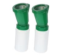 FUTUREORYY 2pcs Animal Milking Cup for Cow Sheep Medicated Bath Cleaning Cup with Non Reflux Design Durable Safe Material Manual Extrusion Milking Equipment Accessory