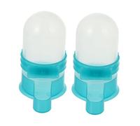 FUTUREORYY 2Pcs Automatic Pigeon Water Feeders Self-drinker Bird Waterer for Doves Compact Portable Design Prevents Overturning Capacity for Longer Hydration