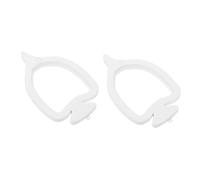 FUTUREORYY 2Pcs Convenient Fish Feeding Rings Professional Floating Aquarium Circles for Easy Feeding Freshwater Saltwater Tanks for Tropical Fish and Shrimp