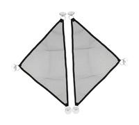 FUTUREORYY 2Pcs Durable Mesh Reptile Hammock with Strong Suckers Lightweight Hanging Bed for Lizards Snakes Crested Gecko Tank Accessories Easy to Clean and Promote Active Climbing Pets