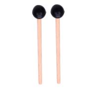 FUTUREORYY 2pcs Ethereal Drum Mallets Rubber Heads Percussion Mallets for Tongue Drum Playing Music Sticks for Instrument Practice